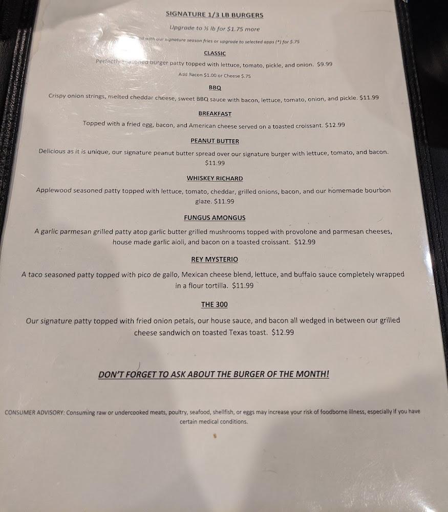 The Brown Dog Menu image 4